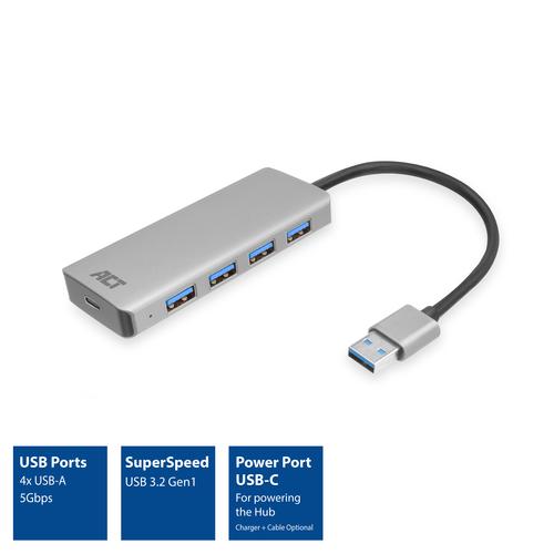 ACT USB-A hub 3.0 4 port USB-A