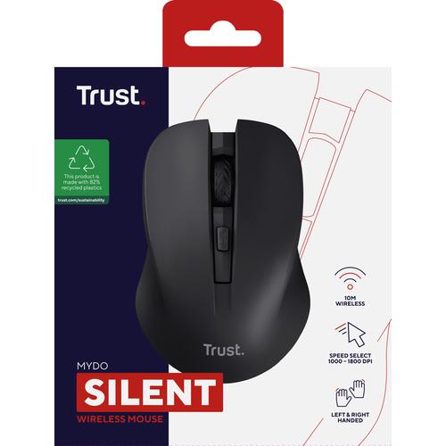Trust MYDO SILENT WIRELESS MOUSE BLK