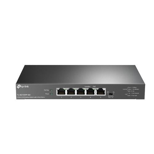 TP-Link TL-SG105 5-port Metal Gigabit Switch 5 10/100/1000M RJ45 ports supports GMP Snooping IEEE 802.1p QoS Plug & Play metal case