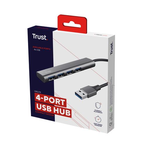 Trust HALYX 4-PORT USB-A HUB