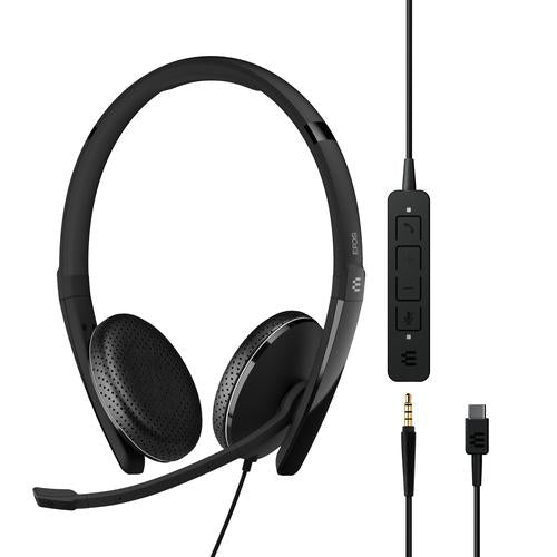Epos 1000920 Headset ADAPT 165 USB-C II Stereo UC optimized headset.