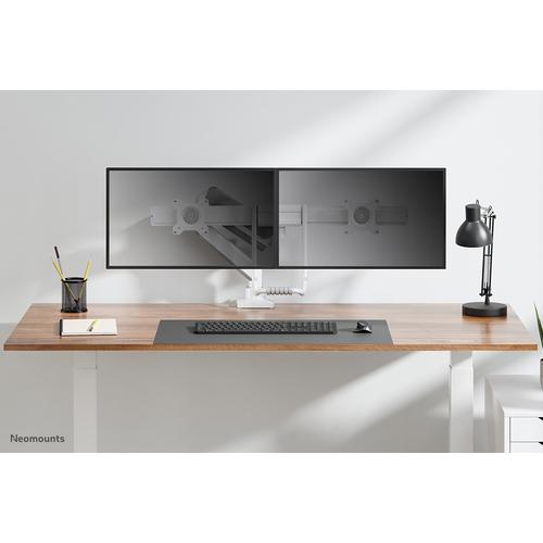 Neomounts Neomounts Next Core Desk Mount 2 screens (topfix clamp &grommet)