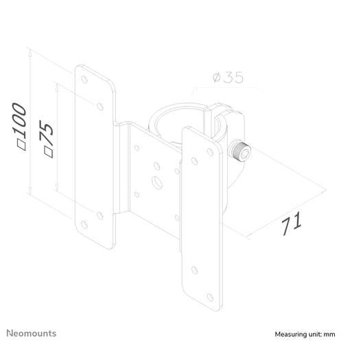 Neomounts Neomounts Thin Client Holder (for FPMA-D935/D950/D960/D1330-series)