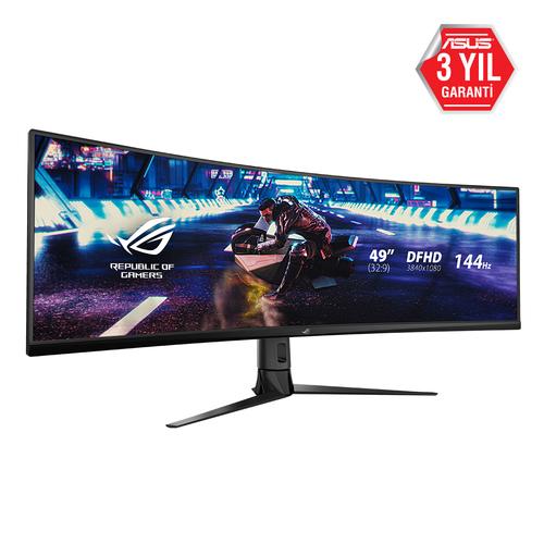 Asus ASUS POG STRIX Curved XG49VQ 49 DFHD Gaming monitor VA  up to 144Hz  125% sRGBDP  HDMI  USB3.0  FreeSync 2 HDR  DisplayHDR400  AuraSync
