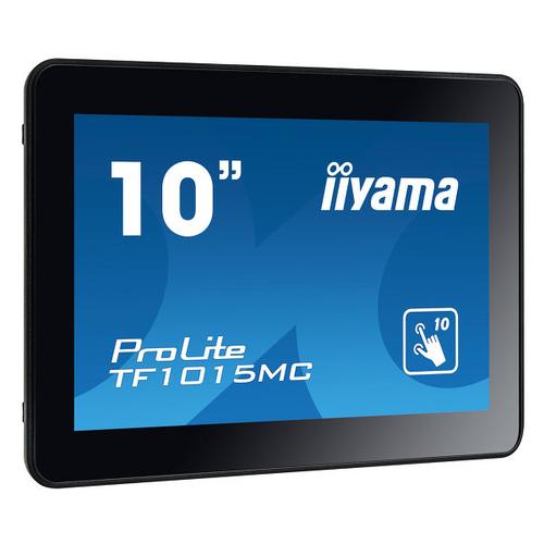 Iiyama 101i PCAP Bezel Free 10P Touch 1280 x 800 DisplayPort HDMI VGA USB Interface MultiTouch only with supported OS