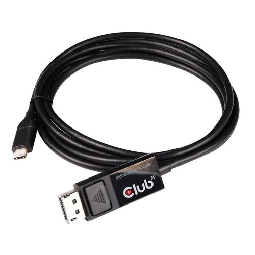 Club 3D USB TYPE C TO DP 1.4 8K 60HZ HDR  1.8M CABLE