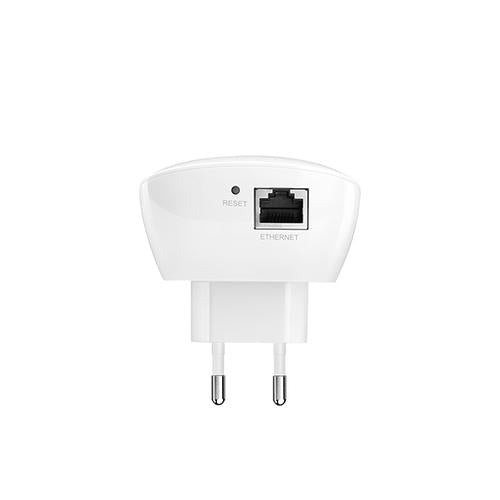 TP-Link TL-WA850RE 300Mbps Universal Wireless NRange Extender Wall Mount 2.4GHz 300Mbps 802.11b/g/n internal antennas Range Extender Button 1 LAN Port WPS