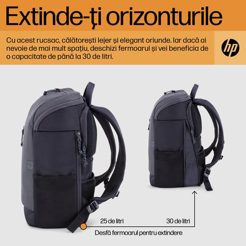 HP Travel 15,6 Iron Grey laptopbackpack, 25 liter