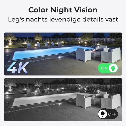 Reolink Reolink P434 4K Security IP Camera withColor Night Vision