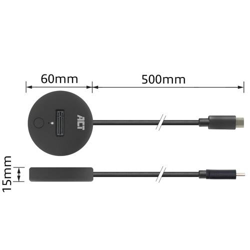 ACT USB-C M.2 NVMe Docking station