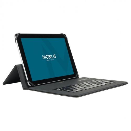 Mobilis Origine Case Universal for Tablet 9-11iwith French Bluetooth Keyboard - Black