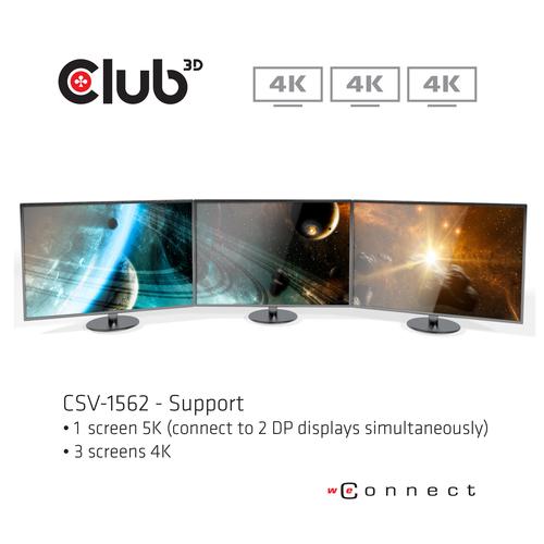 Club 3D USB TC3.2 Gen 1 Uni Trip 4K CD 60w