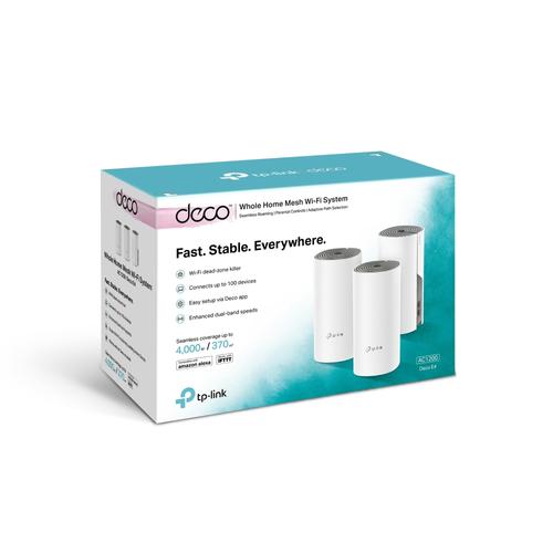 TP-Link AC1200 Whole-Home Mesh Wi-Fi System Qualcomm CPU 867Mbps at 5GHz+300Mbps at 2.4GHz 2.10/100Mbps.Ports 2..internal.antennas MU-MIMO.