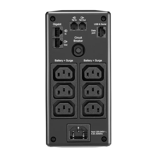 APC Back UPS Pro BR 900VA 6 Outlets  AVR  LCD Interface