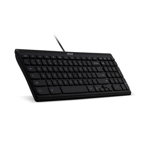 Acer KB OPTION AKB910 CHROME OS KB BLACK 1.8M - US INT - BROWN BOX QWERTY