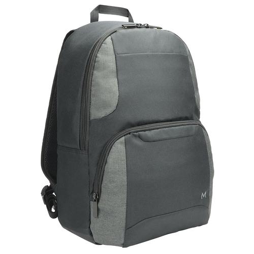 Mobilis Backpack for notebook up to 15.6i - 1 big compartment - 1 zipped front pocket -Nylon 600D