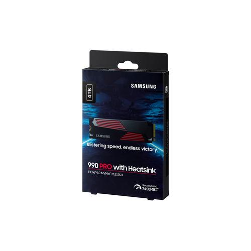 Samsung SSD 990 PRO Heatsink M.2 NVME 4TB