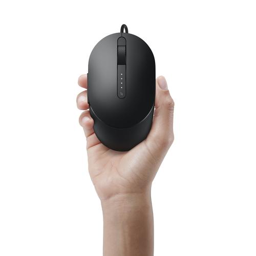 Dell Dell Laser Wired Mouse  MS3220  Black