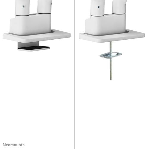 Neomounts Neomounts Next One Desk Mount double display (topfix clamp &grommet)