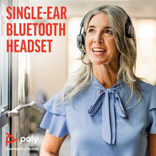 HP Poly Voyager 4310 USB-C Headset + BT700 dongle + oplaadstatief
