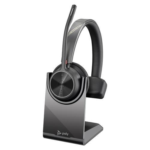 HP Poly Voyager 4310 USB-C Headset + BT700 dongle + oplaadstatief