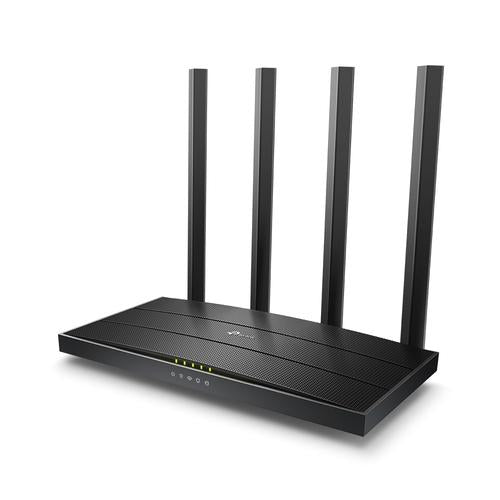 TP-Link AC1900 Dual-Band Wi-Fi Router 1300Mbps at 5GHz + 600Mbps at 2.4GHz 5 Gigabit Ports 4 antennas. MU-MIMO Beamforming Smart Connect IPTV Access Point Mode IPv6 Rea