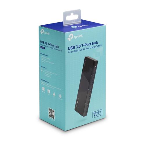 TP-Link UH700 7 ports USB 3.0 Hub Desktop 12V/2.5A power adapter included
