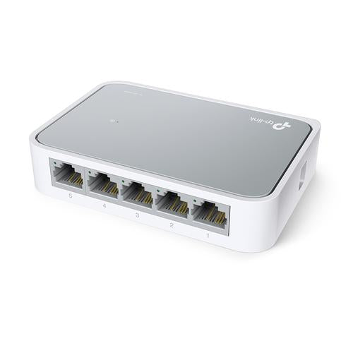 TP-Link TL-SF1005D 5-port 10/100M mini Desktop Switch 5 10/100M RJ45 ports Plastic case
