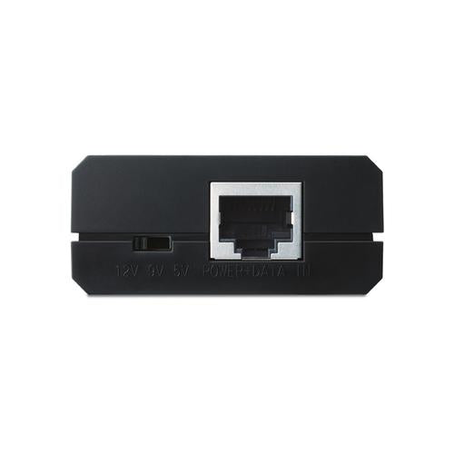 TP-Link TL-POE10R PoE Splitter Adapter IEEE 802.3af compliant Data/power over the same cable up to 100 meter 5V/9V/12V power output plastic case pocket size Plug & Play