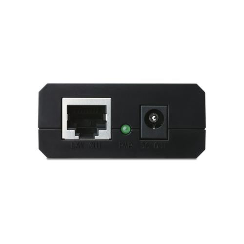 TP-Link TL-POE10R PoE Splitter Adapter IEEE 802.3af compliant Data/power over the same cable up to 100 meter 5V/9V/12V power output plastic case pocket size Plug & Play