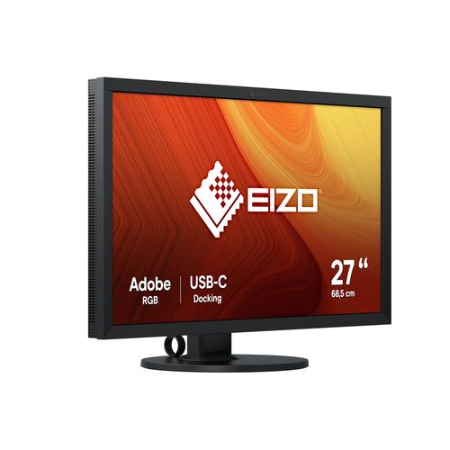 Eizo 27 Inch ColorEdge 2560 x 1440/ Black/ IPS/ 16MS/ 350CD/m2/ 100:1/ USB 3.1/ Led Backlight