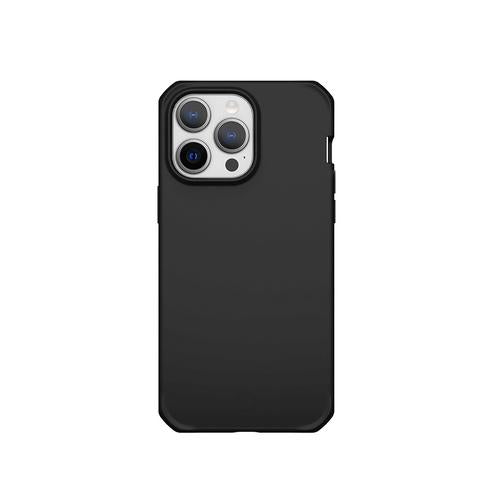 Mobilis SPECTRUM_R Case for iPhone 15 - iPhone 14 - Solid Black Mat - Soft bag