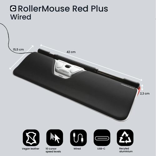 Contour RollerMouse Red Plus Wired