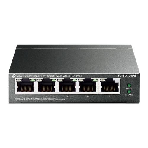 TP-Link TL-SG105 5-port Metal Gigabit Switch 5 10/100/1000M RJ45 ports supports GMP Snooping IEEE 802.1p QoS Plug & Play metal case