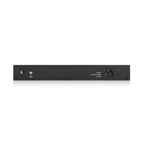 ZYXEL GS1900-24 - 24-port GbE L2 - 12 Port PoE Smart Switch - rackmount - 130 Watt