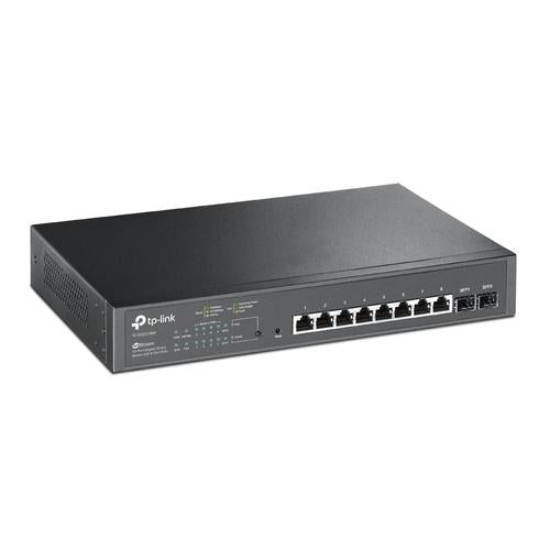 TP-Link JetStream 10-Port Gigabit Smart Switch with 8-Port P oE+