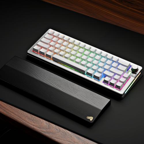 Glorious Gaming GMMK 3 PRO 65% Prebuilt toetsenbord Gamen USB QWERTY Amerikaans Engels Zilver