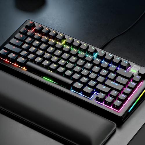 Glorious Gaming GMMK 3 PRO 75% Prebuilt toetsenbord Gamen USB QWERTY Amerikaans Engels Zwart