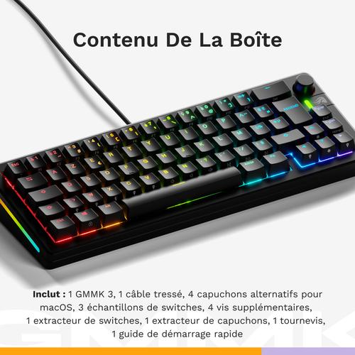 Glorious Gaming GMMK 3 65% Prebuilt toetsenbord Gamen USB QWERTY Amerikaans Engels Zwart