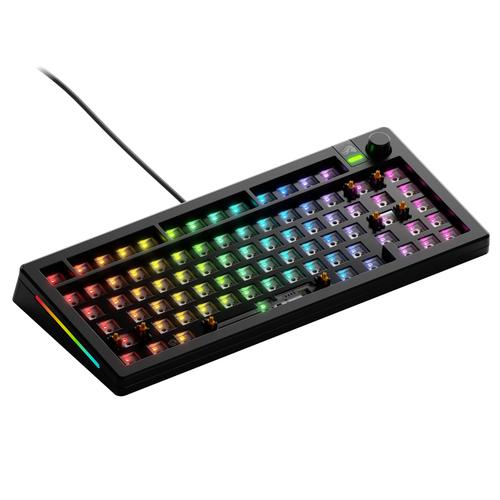 Glorious Gaming GMMK 3 75% Barebones toetsenbord Gamen USB Nee Zwart