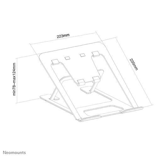 Neomounts Neomounts Notebook Desk Stand (ergonomic)