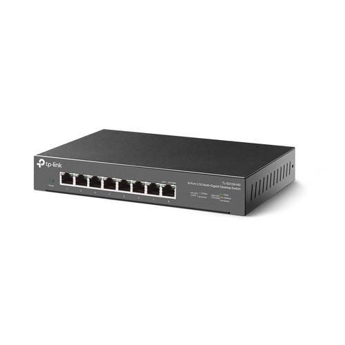 TP-Link 8-port Desktop Gigabit Switch 8 10/100/1000M RJ45 ports steel case V4
