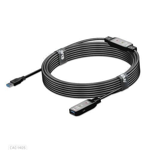Club 3D USB TYPE A GEN 1 ACTIVE REPEATER CABLE 10METER / 32.8FT SUPPORTS UP TO 5Gbps