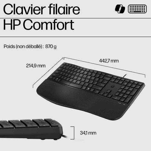 HP Printing & Computing ACC: HP 480 CFT Wired Keyboard