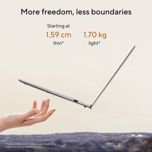ASUS Vivobook S16 M3607GA-SH004W Copilot+ PC AMD Ryzen AI 7 445 Laptop 40,6 cm (16
