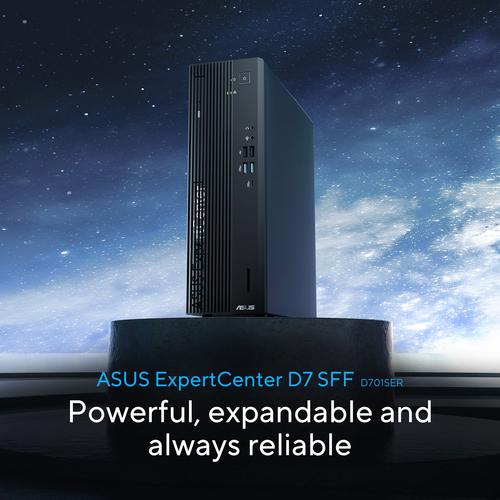 ASUS ExpertCenter D7 SFF D701SER-714700311X Intel® Core™ i7 i7-14700 16 GB DDR5-SDRAM 1 TB SSD Windows 11 Pro PC Zwart
