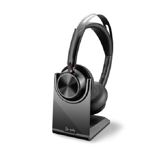Poly Poly Voyager Focus 2 MS with desk charger