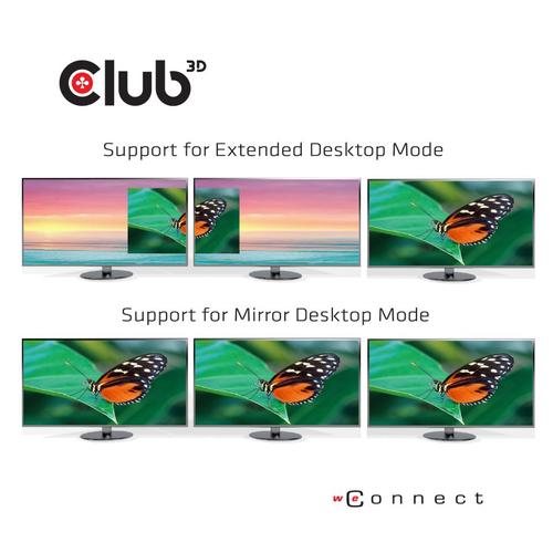 Club 3D USB TC3.2 Gen 1 Trip dyn PD C60W-100W