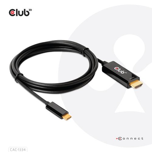 Club 3D HDMI-USB-C 4K60Hz Active Cable M/M 1.8m