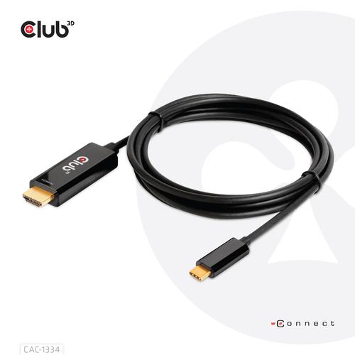 Club 3D HDMI-USB-C 4K60Hz Active Cable M/M 1.8m